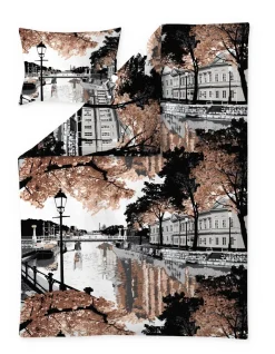 VALLILA PUSSILAKANASETTI AURAJOKI 150X210CM TERRA