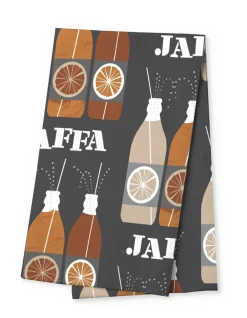 VALLILA KAITALIINA JAFFA 40X150CM HARMAA-ORANSSI
