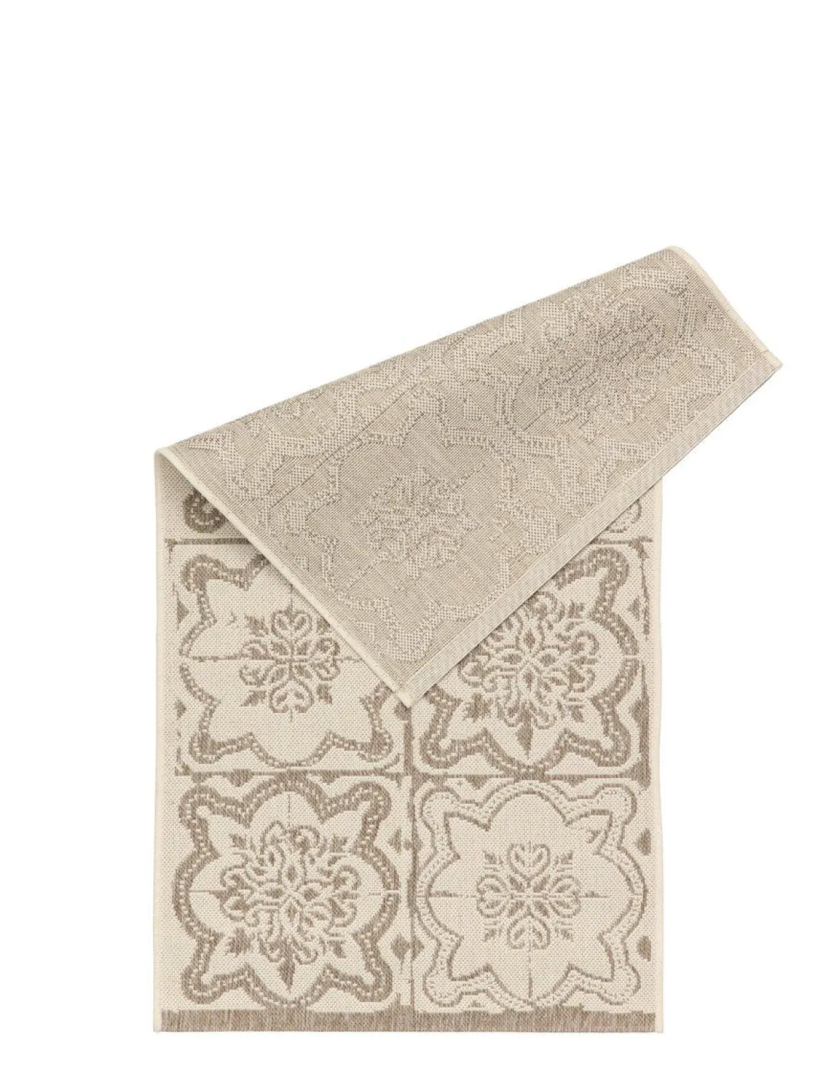 VALLILA MATTO KUJAKATTI FLAT 80X150CM BEIGE-VALKOINEN