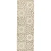 VALLILA MATTO KUJAKATTI FLAT 80X350CM BEIGE-VALKOINEN