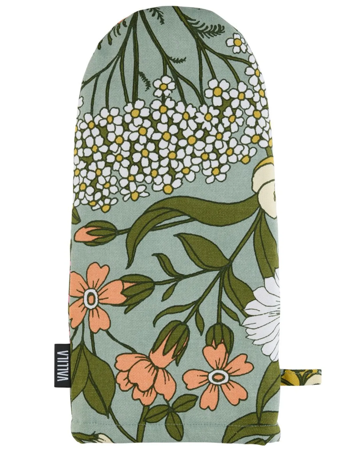 VALLILA PATAKINNAS AHOMAA 15X34CM VIHREÄ-PINKKI