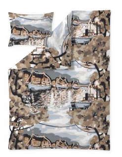 VALLILA PUSSILAKANASETTI ILTA 150X210CM PASTELLI