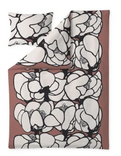 VALLILA SATIINIPUSSILAKANASETTI MAKEBA 150X210CM PUNA-SAVI