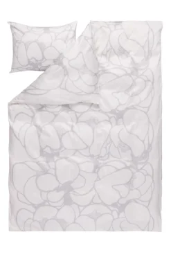 VALLILA SATIINIPUSSILAKANASETTI MAKEBA 150X210CM+50X60CM VALKOINEN