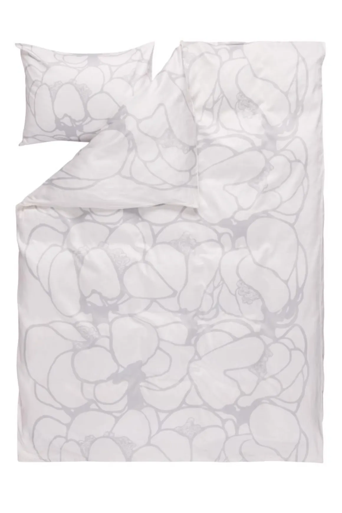 VALLILA SATIINIPUSSILAKANASETTI MAKEBA 150X210CM+50X60CM VALKOINEN