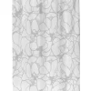 VALLILA SUIHKUVERHO MAKEBA 180X200CM VALKOINEN