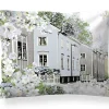VALLILA TYYNYLIINA KOTIKULMAT 50X60CM SININEN