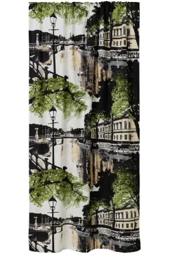 VALLILA VALMISVERHO AURAJOKI 140X250CM VIHREÄ-KELTAINEN