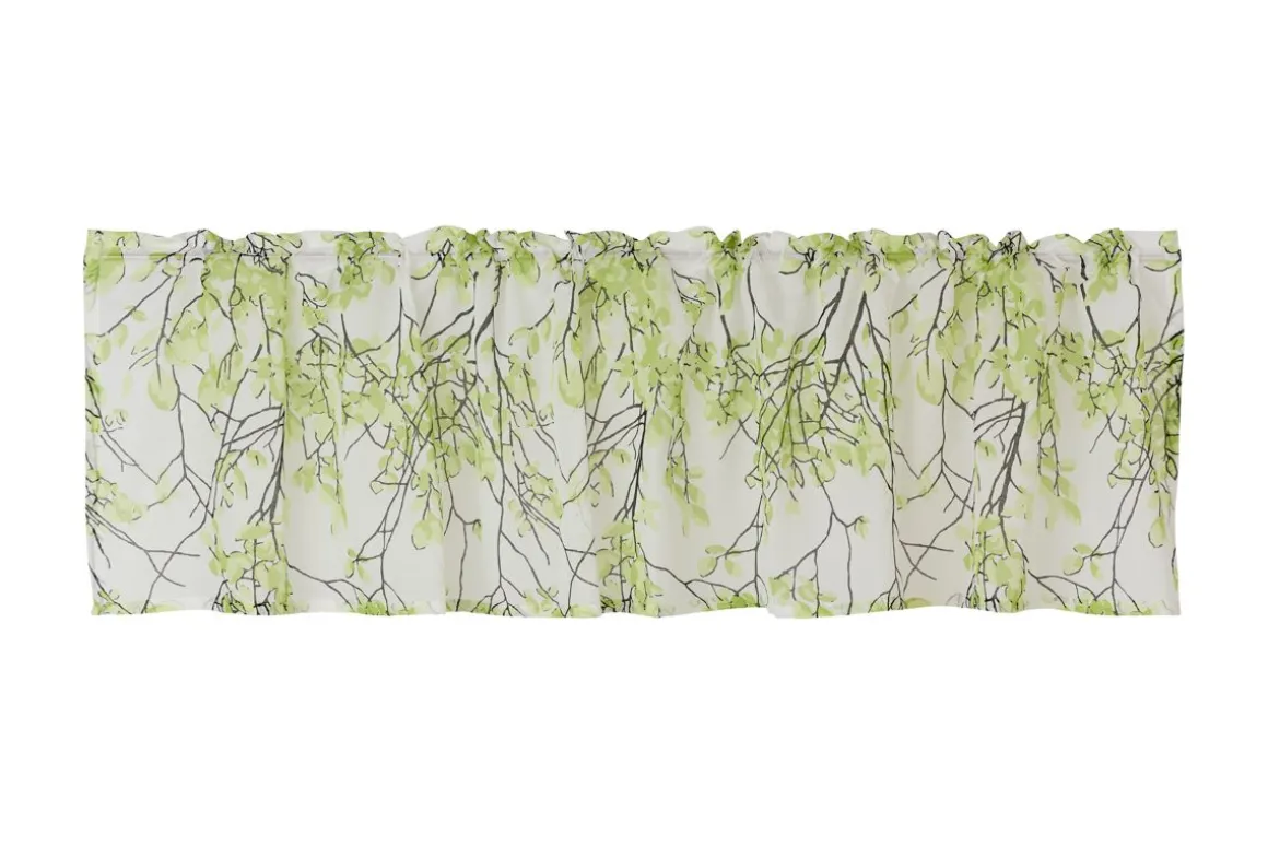 VALLILA VERHOKAPPA LEHTISADE FLOW 60X250CM VIHREÄ