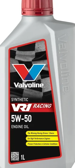 VALVOLINE VR1 RACING 5W-50 MOOTTORIÖLJY 1 L