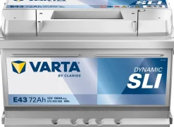 VARTA DYNAMIC SLI KÄYNNISTYSAKKU 72AH 278X175X175MM -/+ 680A