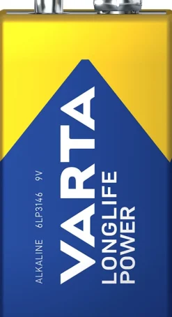 VARTA PARISTO LONGLIFE POWER 9V 2KPL