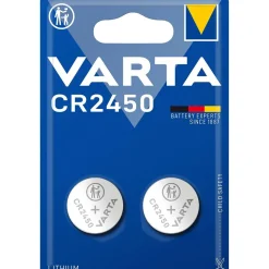 VARTA ELECTRONICS NAPPIPARISTO CR2450 2KPL