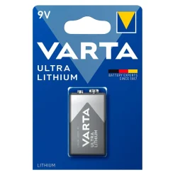 VARTA LITHIUM PARISTO 9V 1KPL