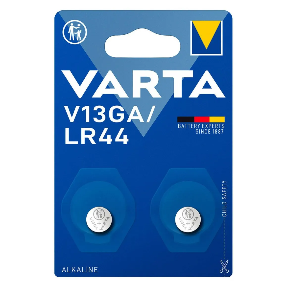 VARTA NAPPIPARISTO V13GA 2-PACK