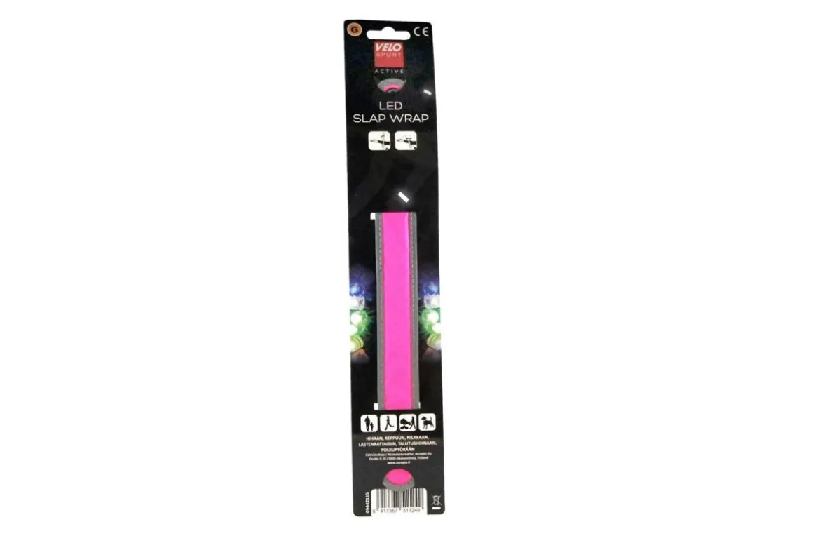 VELO SPORT LED SLAP WRAP PINKKI