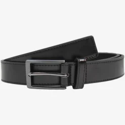 VENIZ NAHKAVYÖ 30MM MUSTA MUSTAGUNMETAL SOJELLA 105CM