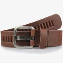 VENIZ TELAKETJU NAHKAVYÖ 40MM RUSKEA, METALLISOLJELLA 95CM