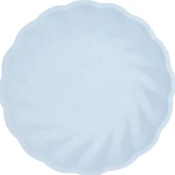 VERT DECOR PASTELLI PYÖREÄ LAUTANEN 6KPL 19 CM VAALEANSININEN