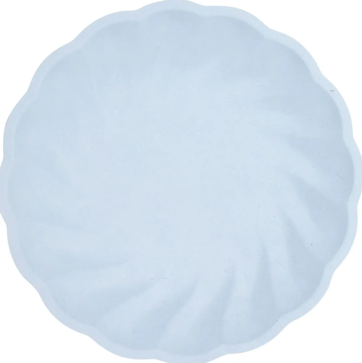 VERT DECOR PASTELLI PYÖREÄ LAUTANEN 6KPL 19 CM VAALEANSININEN