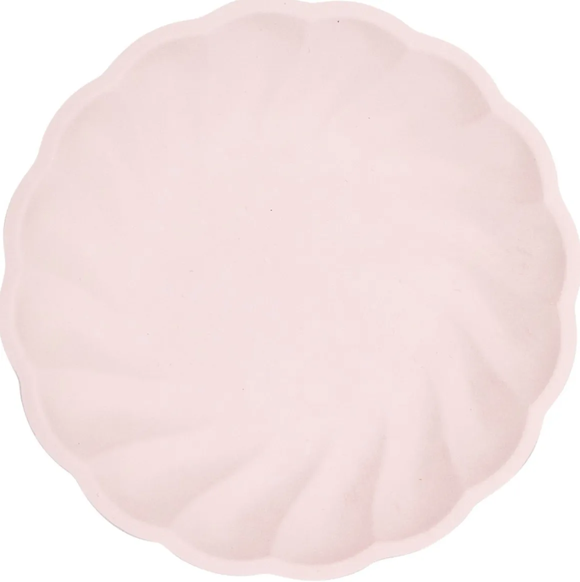 VERT DECOR PASTELLI PYÖREÄ LAUTANEN 6KPL 19 CM VAALEANPUNAINEN