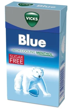VICKS BLUE SOKERITON KURKKUPASTILLI 40 G