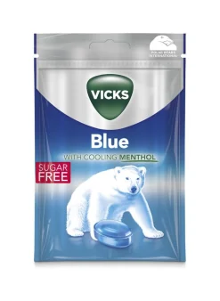 VICKS BLUE SOKERITON KURKKUPASTILLI 72 G