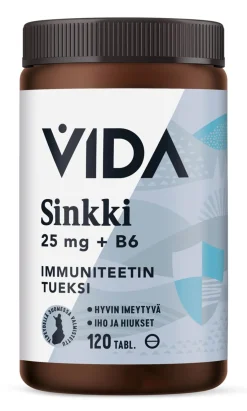 VIDA SINKKI 25MG 120 KPL
