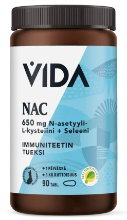 VIDA NAC 650MG + SELEENI 90 KPL