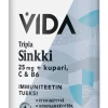 VIDA TRIPLA SINKKI 25 MG + KUPARI, C & B6 120 KAPS 86 G