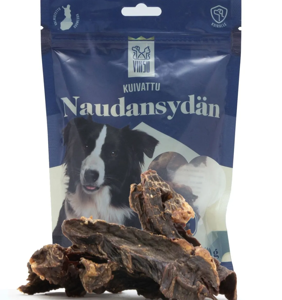 VIKSU KOIRANHERKKU KUIVATTU NAUDANSYDÄN 100 G