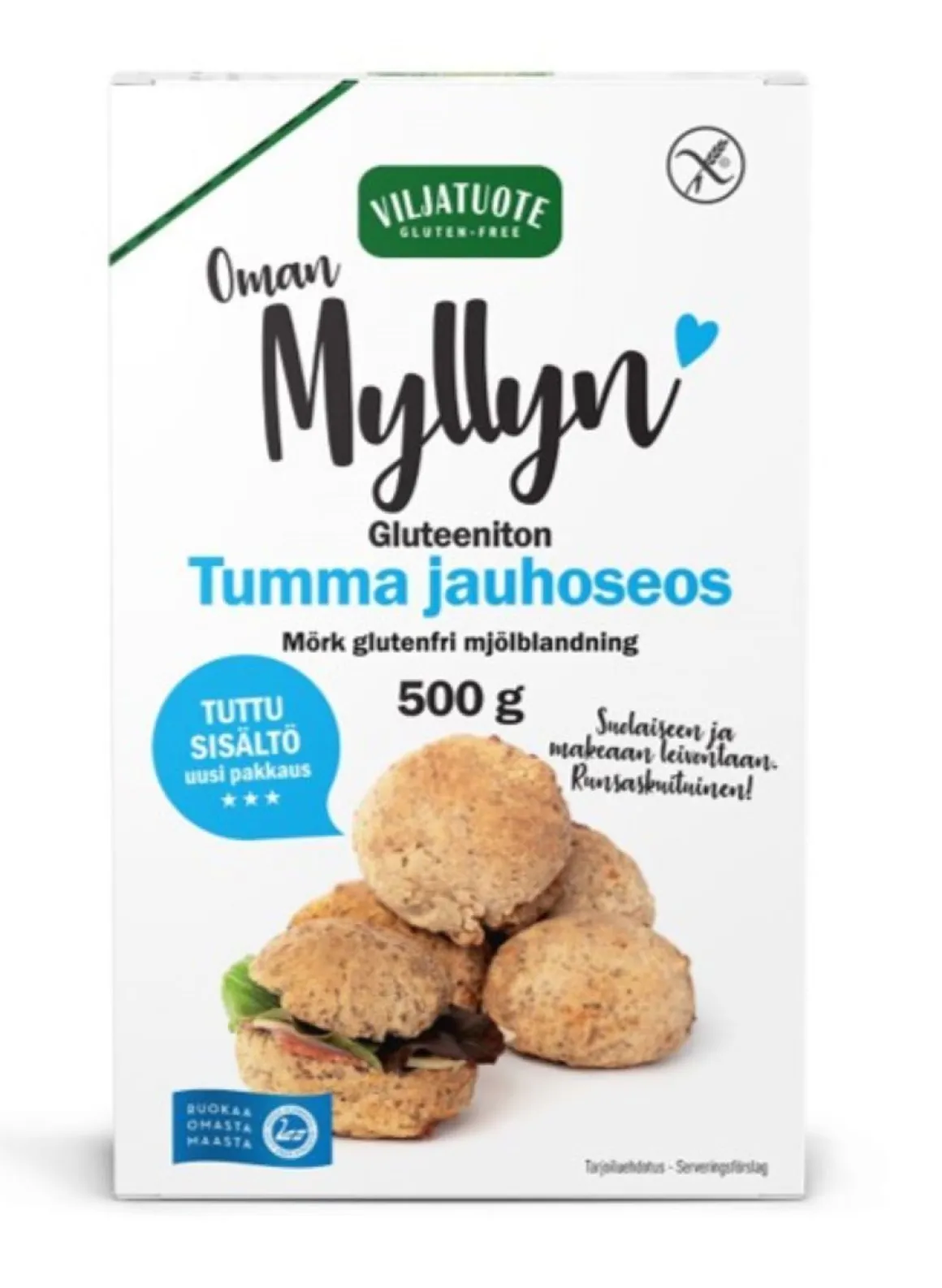 VILJATUOTE JAUHOSEOS TUMMA GTON 500 G