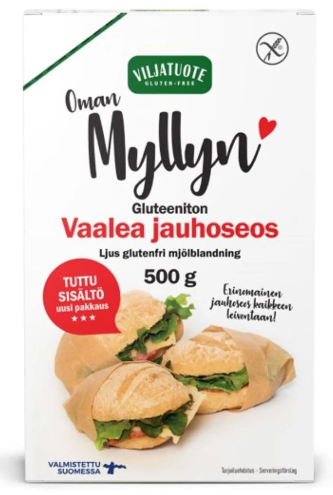 VILJATUOTE JAUHOSEOS VAALEA GTON 500 G