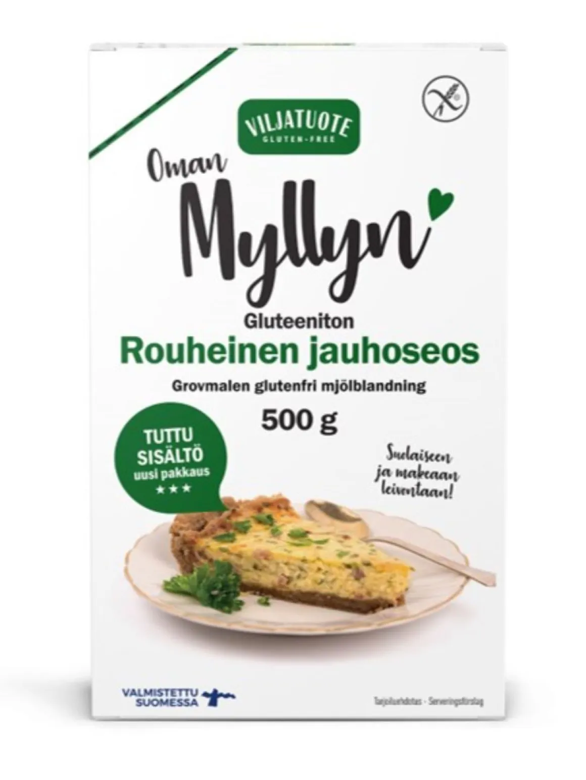 VILJATUOTE ROUHEINEN JAUHOSEOS GTON 500 G