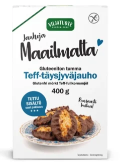 VILJATUOTE TEF TÄYSJYVÄJAUHO GLUTEENITON 400 G