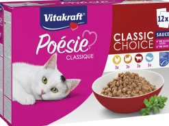 VITAKRAFT KISSAN ANNOSPUSSI POESIE CLASSIQUE KASTIKELAJITELMA 12*85 G