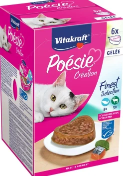 VITAKRAFT KISSAN ANNOSRASIA POESIE CREATIONS HYYTELÖLAJITELMA 6 510 G