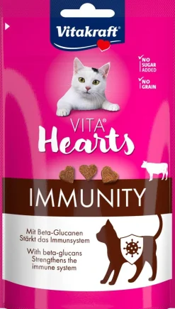 VITAKRAFT KISSAN MAKUPALA VITA HEARTS IMMUNITY NAUTA 40 G