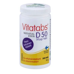 VITATABS D50 300 KPL