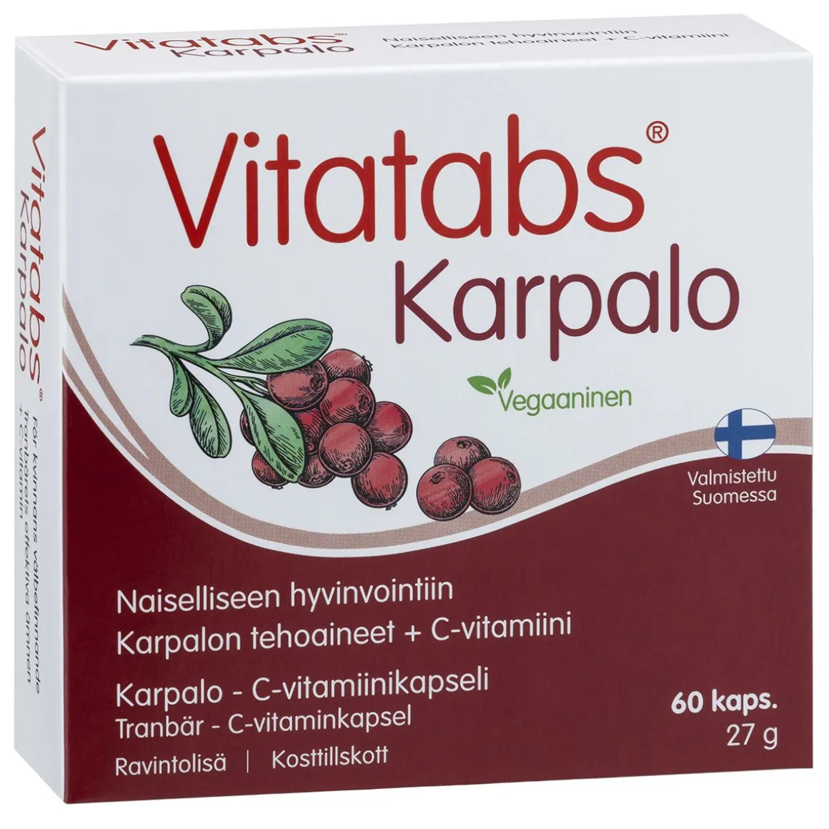 VITATABS KARPALO C-VITAMIINIKAPSELI 60 KPL