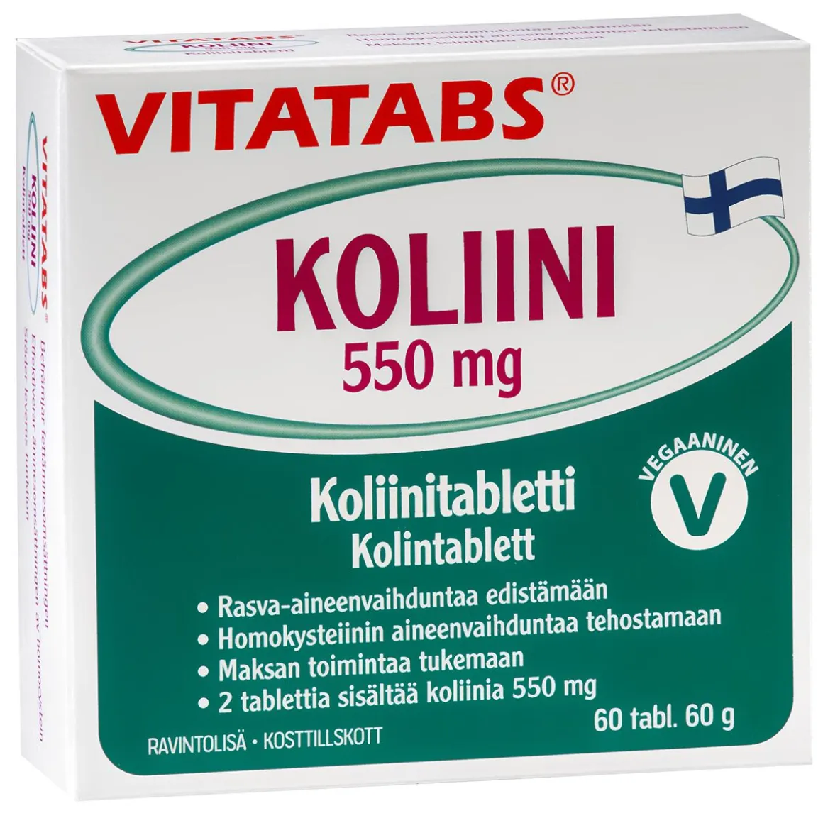 VITATABS KOLIINI 60 KPL