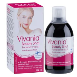 VIVANIA BEAUTY SHOT PUNAISET MARJAT 500 ML