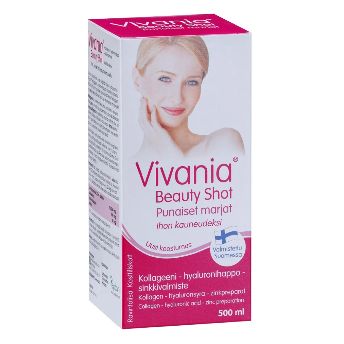 VIVANIA BEAUTY SHOT PUNAISET MARJAT 500 ML