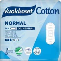 VUOKKOSET COTTON NORMAL SIDE 14 KPL