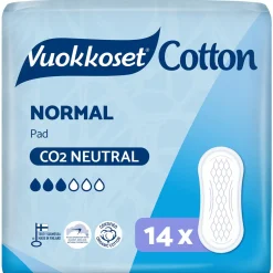 VUOKKOSET COTTON NORMAL SIDE 14 KPL