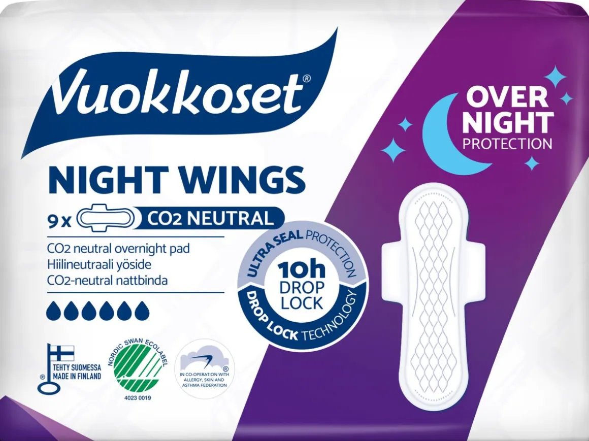 VUOKKOSET SLIM 9 NIGHT WINGS 9 KPL