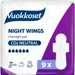 VUOKKOSET SLIM 9 NIGHT WINGS  9 KPL