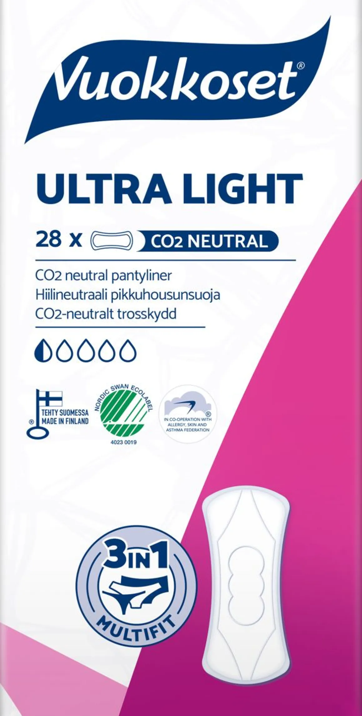 VUOKKOSET ULTRA LIGHT PHS 28 KPL