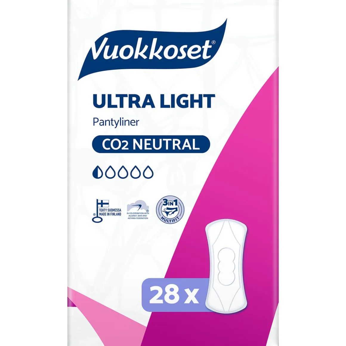 VUOKKOSET ULTRA LIGHT PHS 28 KPL