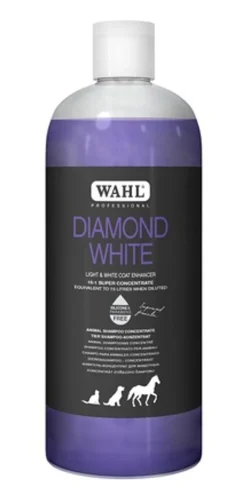 WAHL DIAMOND WHITE SHAMPOOTIIVISTE VAALEILLE HEVOSILLE 500 ML